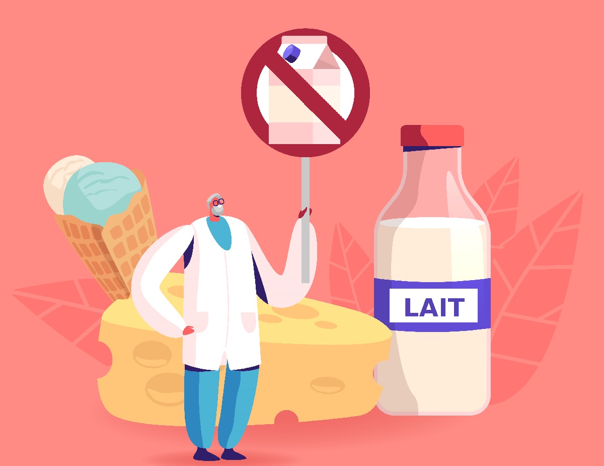 symptomes de l'allergie au lait